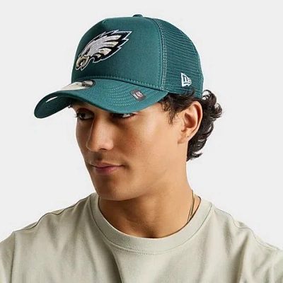 New Era Philadelphia Eagles Nfl 9forty Trucker Snapback Hat