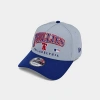 New Era Philadelphia Phillies Mlb 9forty Embroidery Wordmark A-frame Snapback Hat In Blue