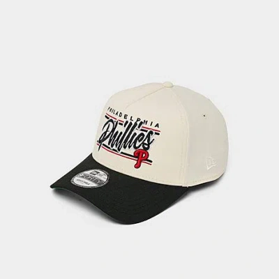 New Era Philadelphia Phillies Mlb 9forty Snapback Hat In Neutral