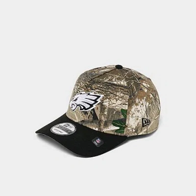 New Era Philadelphia Phillies Mlb Camo 9forty A-frame Snapback Hat In Multi