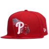 New Era Philadelphia Phillies  Phillies 950 State Stitch Cap In Red