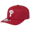 New Era Philadelphia Phillies  Phillies Perf 970 Adjustable Cap In Red/white