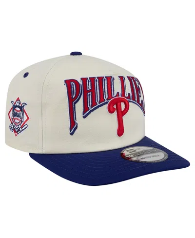 New Era Philadelphia Phillies Vintage 19twenty Adjustable Baseball Cap In White