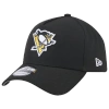 New Era Pittsburgh Penguins  Penguins 9forty A-frame Primary Cap In Black