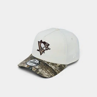 New Era Pittsburgh Penguins Nhl 9forty Snapback Hat In White