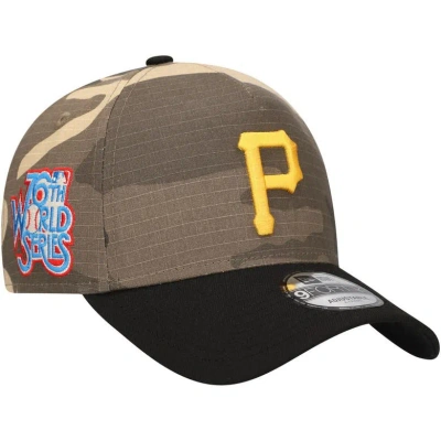 New Era Pittsburgh Pirates Camo Crown A-frame 9forty Adjustable Hat