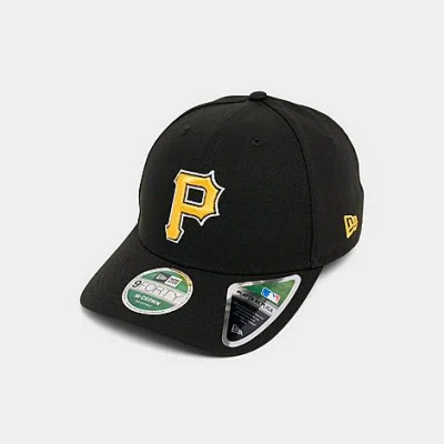 New Era Pittsburgh Pirates Mlb 9forty M-crown Snapback Hat In Black
