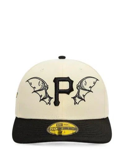 New Era Pittsburgh Pirates Mlb Team Logo-embroidered Cap In Neutral