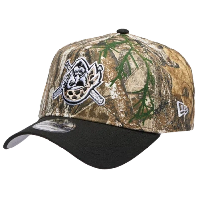 New Era Pittsburgh Pirates  Pirates 940 A-frame Realtree Cap In Brown