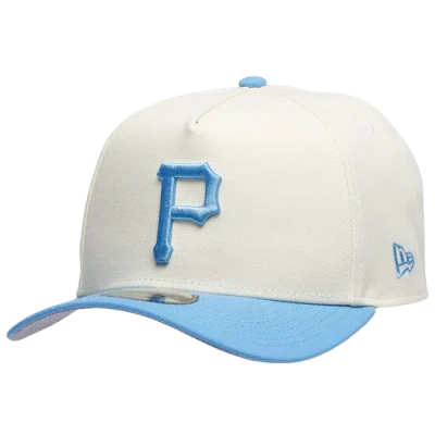 New Era Pittsburgh Pirates  Pirates 9forty A-frame Cap In Silver/carolina