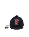 New Era Portachiavi Boston Red Sox Mlb Mini Cap Blu Navy In Black