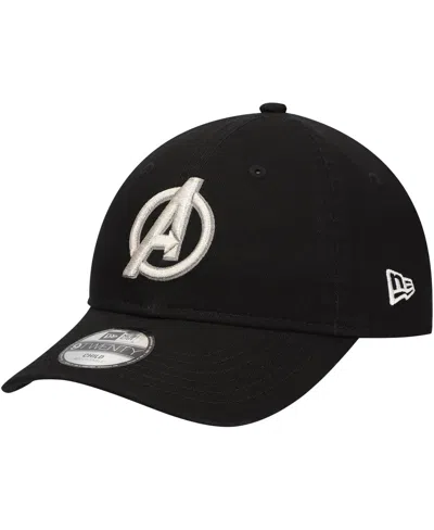 New Era Preschool Black The Avengers 9twenty Adjustable Hat