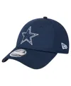 New Era Toddler Navy Dallas Cowboys Pivot Stretch-snap 9forty Adjustable Hat In Green