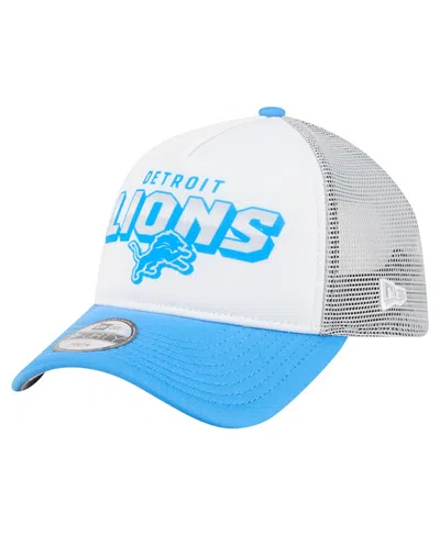 New Era Kids' Preschool White Detroit Lions 9forty A-frame Adjustable Hat