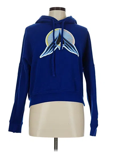 Pre-owned New Era Pullover Hoodie In Blue