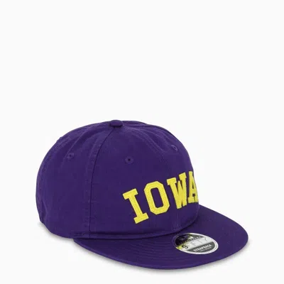 NEW ERA PURPLE/YELLOW IOWA BASEBALL CAP