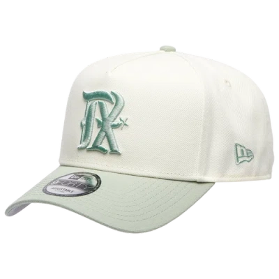 New Era Rangers 940 A-frame Cap In Chrome/green
