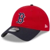 NEW ERA NEW ERA  RED BOSTON RED SOX 2024 BATTING PRACTICE 9TWENTY ADJUSTABLE HAT