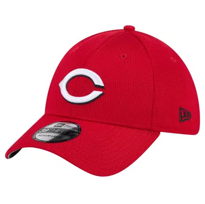 New Era Red Cincinnati Reds Active Pivot 39thirty Flex Hat