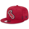 NEW ERA NEW ERA  RED LOS ANGELES ANGELS 2024 CLUBHOUSE 9FIFTY SNAPBACK HAT