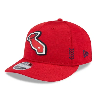 New Era Red Los Angeles Angels 2024 Clubhouse Low Profile 59fifty Snapback Hat