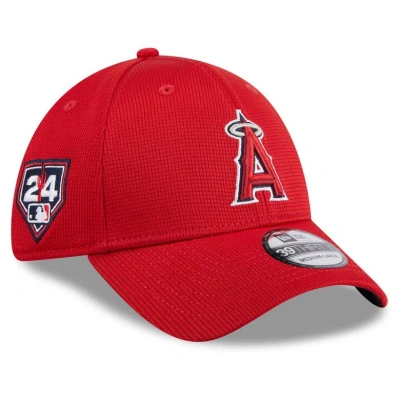 New Era Red Los Angeles Angels 2024 Spring Training 39thirty Flex Hat