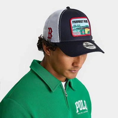 New Era Red Sox Stadium 940af Trucker In Green