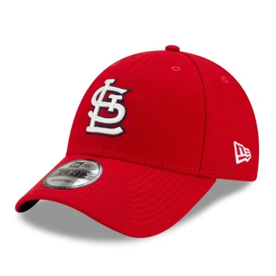 New Era Red St. Louis Cardinals The League 9forty Adjustable Hat In Multi Color