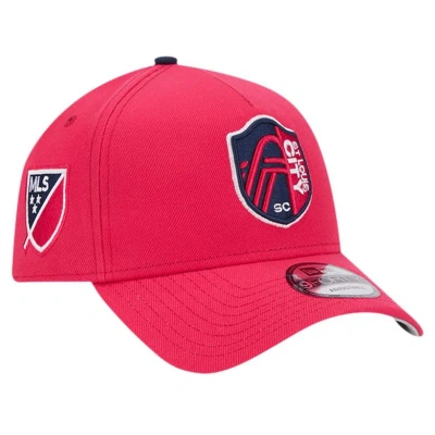 New Era Red St. Louis City Sc 2024 Kick Off Collection 9forty A-frame Adjustable Hat