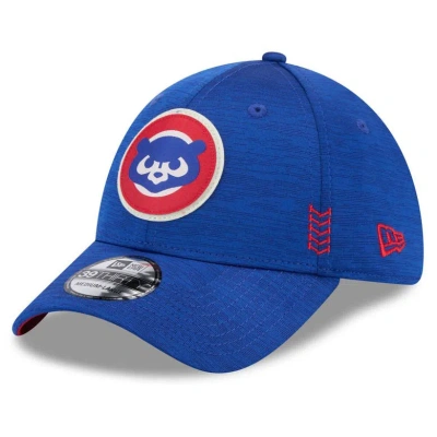 New Era Royal Chicago Cubs 2024 Clubhouse 39thirty Flex Fit Hat