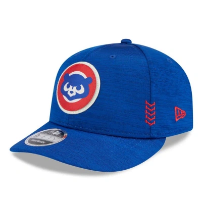 New Era Royal Chicago Cubs 2024 Clubhouse Low Profile 59fifty Snapback Hat