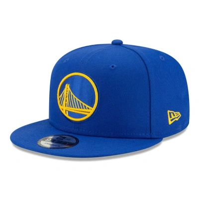New Era Royal Golden State Warriors Official Team Color 9fifty Snapback Hat