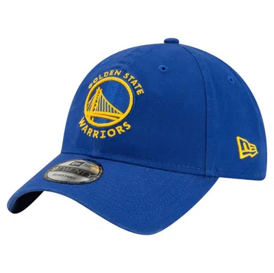 New Era Royal Golden State Warriors Team 2.0 9twenty Adjustable Hat In Yellow