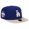 NEW ERA NEW ERA ROYAL LOS ANGELES DODGERS CANVAS A-FRAME 59FIFTY FITTED HAT