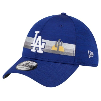 New Era Royal Los Angeles Dodgers Spring Training  Digi 39thirty Flex Hat