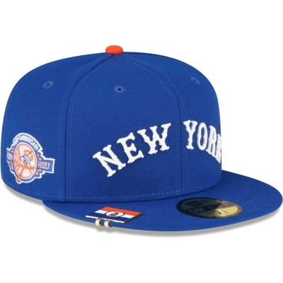 New Era Royal New York Yankees City Flag 59fifty Fitted Hat