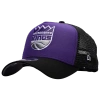 New Era Sacramento Kings  Kings 9forty A-frame Trucker In Purple/black