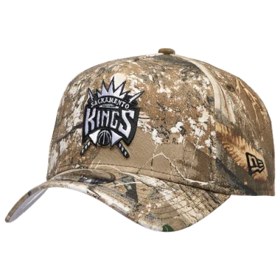 New Era Sacramento Kings  Kings 9forty A-frame Realtree Cap In Transparent