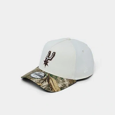 New Era San Antonio Spurs Nba 9forty Snapback Hat In White