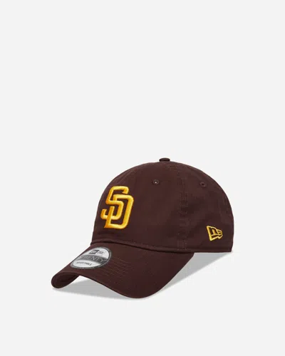 New Era San Diego Padres 9twenty Mlb Core Classic Cap Dark In Brown