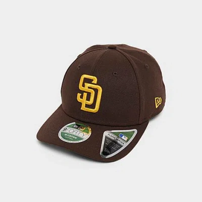 New Era San Diego Padres Mlb 9forty Snapback Hat In Brown