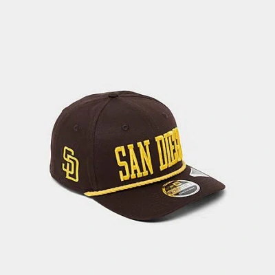 New Era San Diego Padres Mlb City Connect 9seventy Stretch-snap Snapback Hat In Brown
