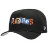New Era San Diego Padres  Padres 940 A Frame Ransom Cap In Black