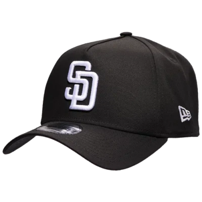 New Era San Diego Padres  Padres 9forty A-frame Hat In White/black
