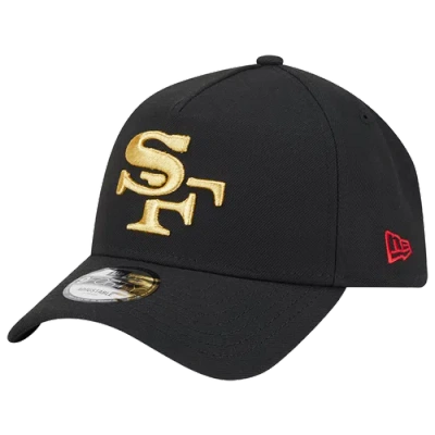 New Era San Francisco 49ers  49ers Rival 25 9forty A-frame In Black