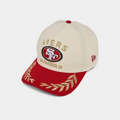 New Era San Francisco 49ers Nfl Draft 9forty M-crown Snapback Hat In Neutral