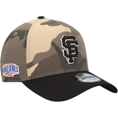 New Era San Francisco Giants Camo Crown A-frame 9forty Adjustable Hat