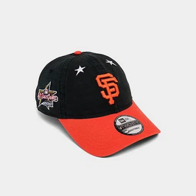 New Era San Francisco Giants Mlb 9twenty Strapback Hat In Black