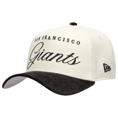 New Era San Francisco Giants  Giants 2 Tone Velvet Script Cap In Yellow