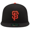 New Era San Francisco Giants  Giants 59fifty Authentic Cap In Black/blue/red